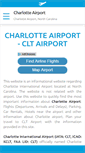 Mobile Screenshot of airport-charlotte.com